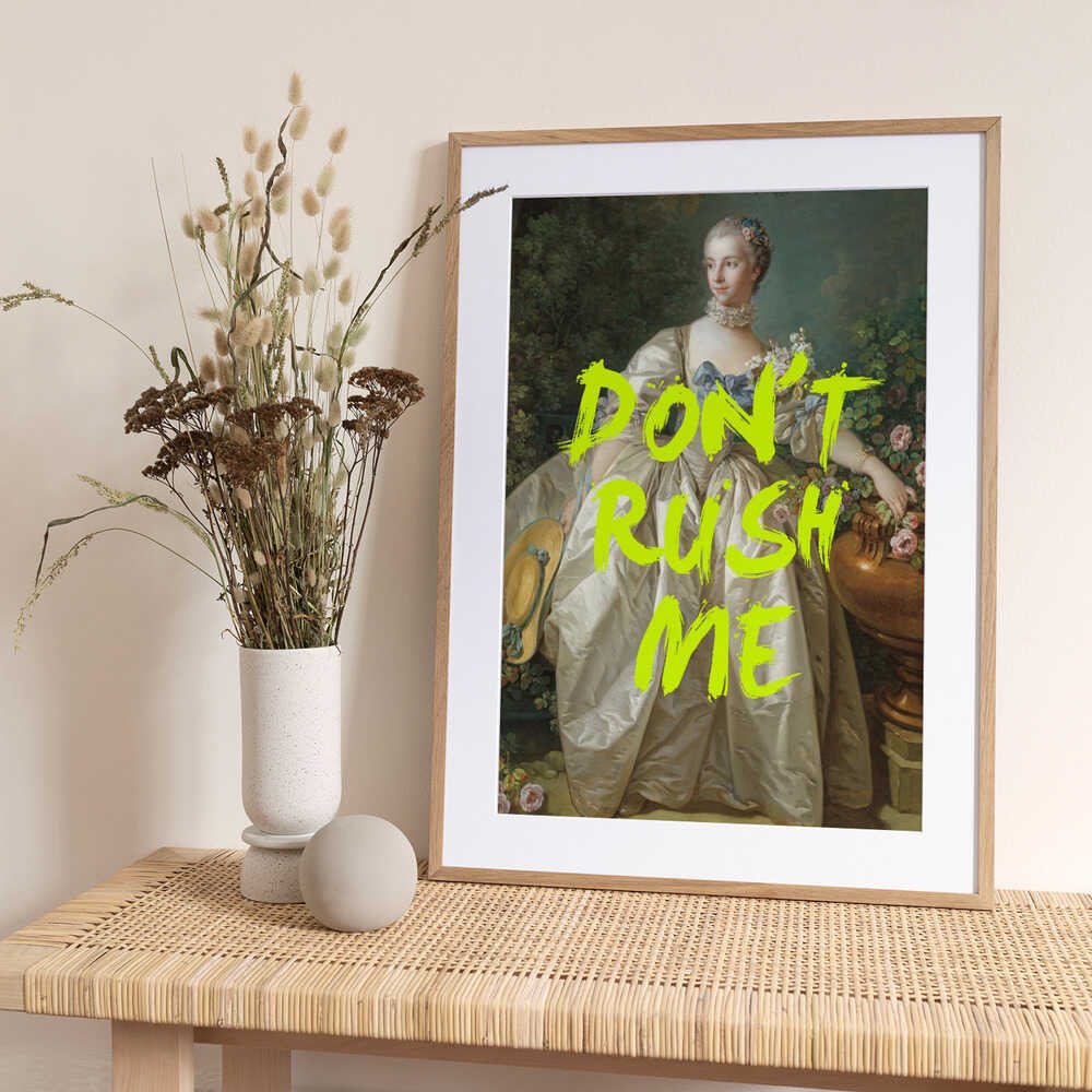 Dontrushmeneon5 Ratio2x3 - Art Print by Talitha McQueen