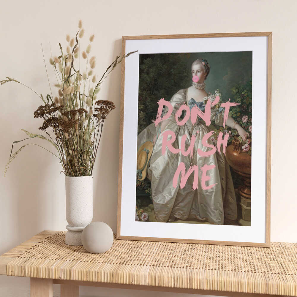 Dontrushme12 Ratio2x3 - Art Print by Talitha McQueen