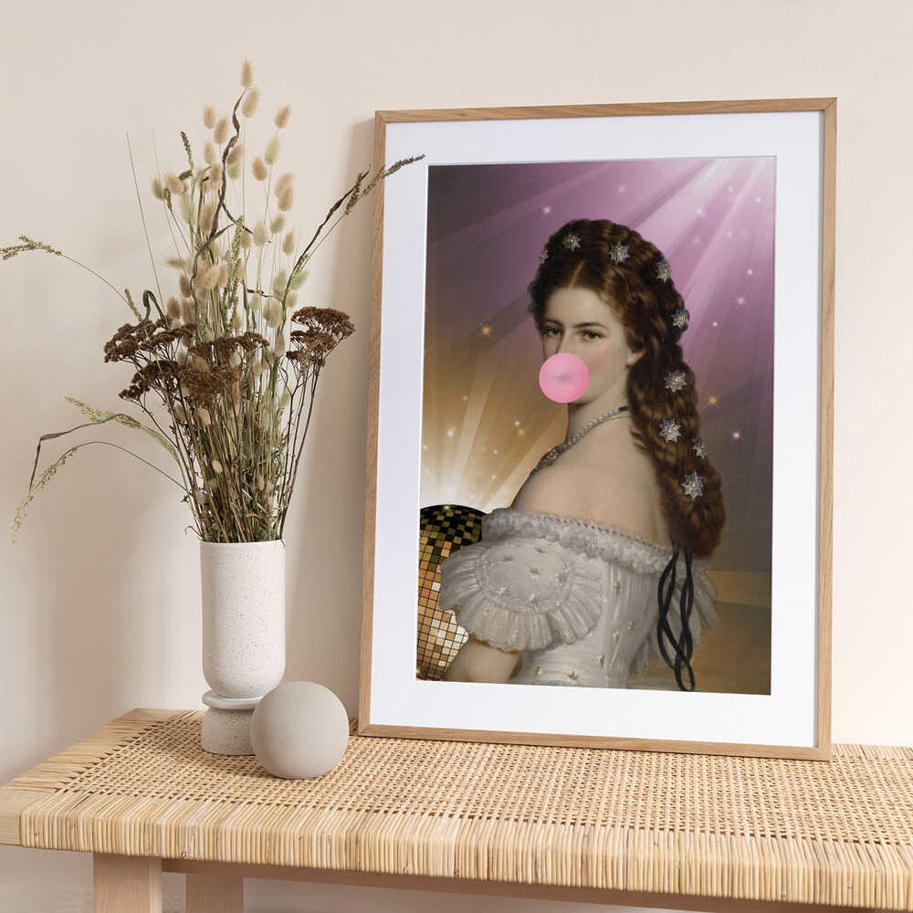 Sisidisco2 Ratioiso - Art Print by Talitha McQueen