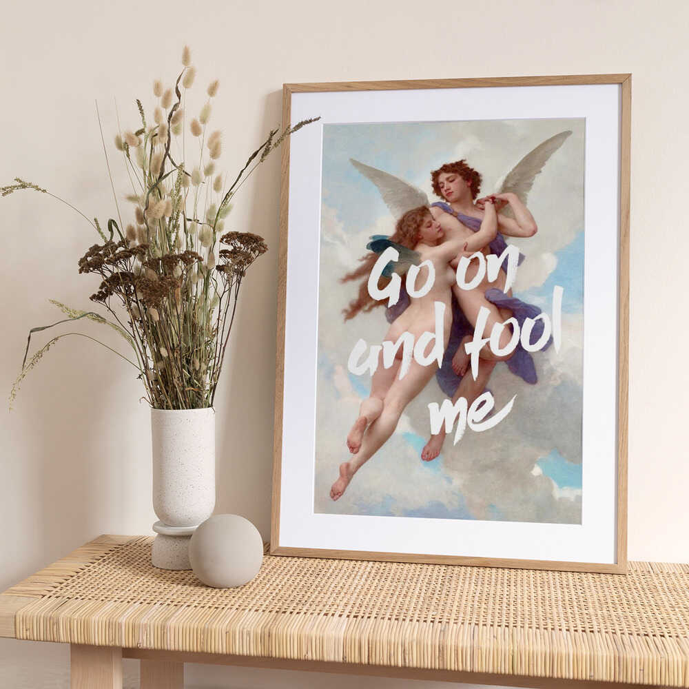 Foolme2 Ratioiso - Art Print by Talitha McQueen