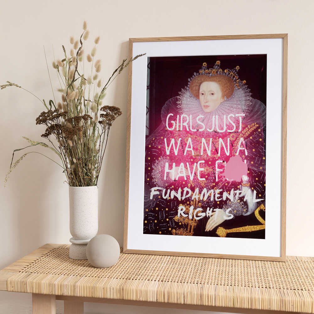 Fundamentalrights Ratioiso - Art Print by Talitha McQueen