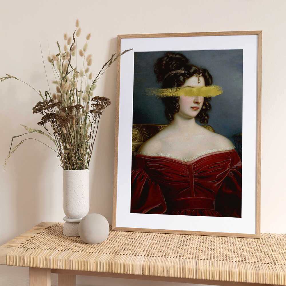 Goldmarianna Ratioiso - Art Print by Talitha McQueen
