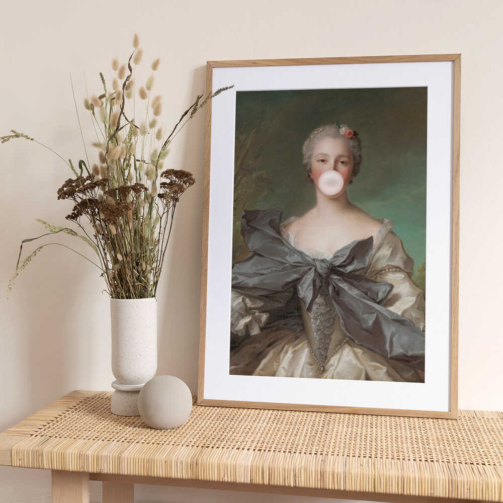 Bubblegum5 Ratioiso - Art Print by Talitha McQueen