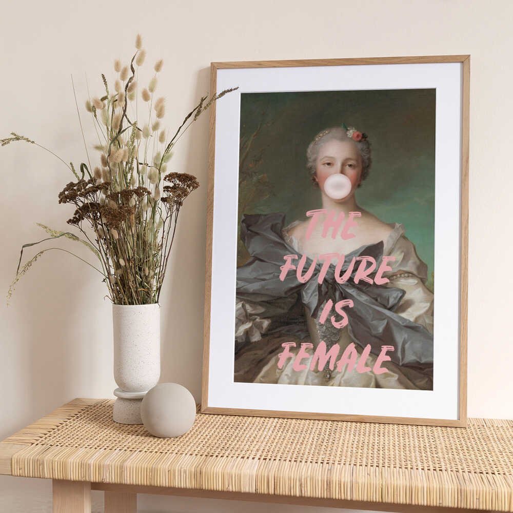 Femalefuture5 Ratioiso - Art Print by Talitha McQueen
