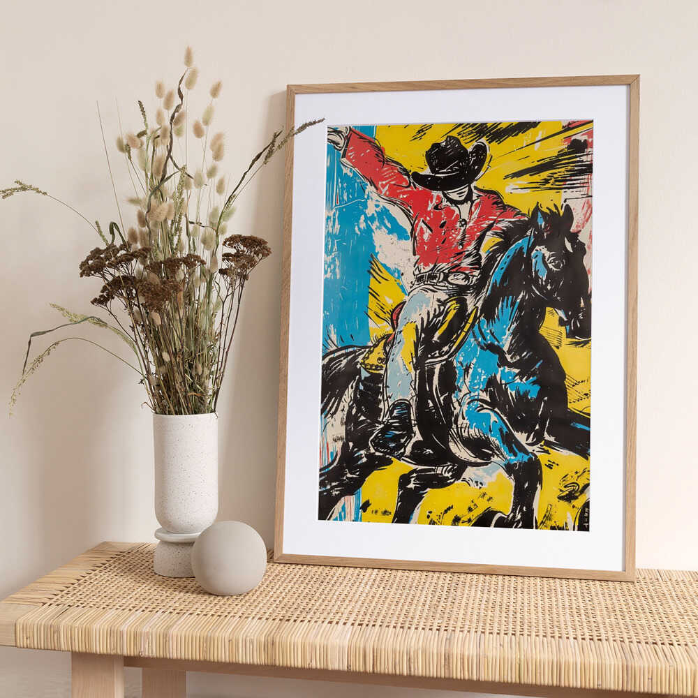 Rodeo - Art Print by Andreas Magnusson