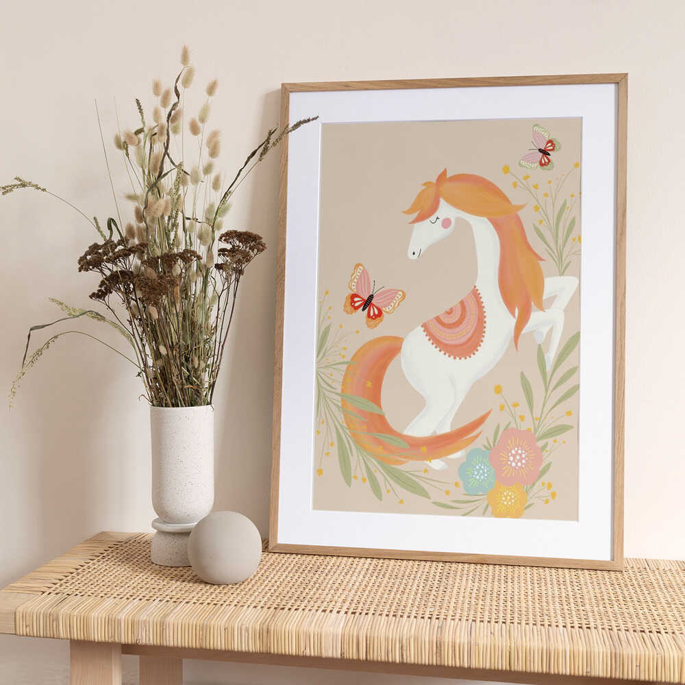 Magical Pony - Art Print by Nikita Jariwala