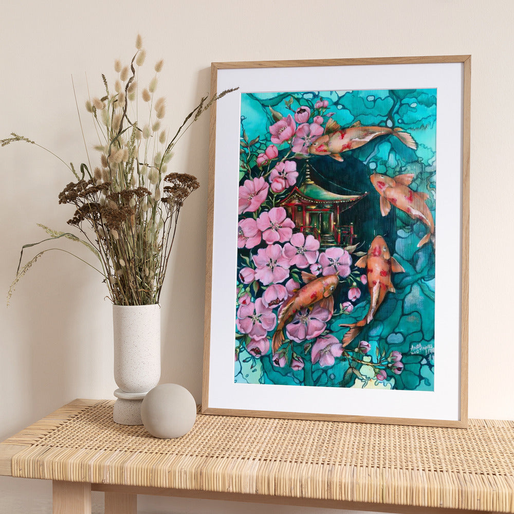 I'm here - Art Print by Anda Bieza