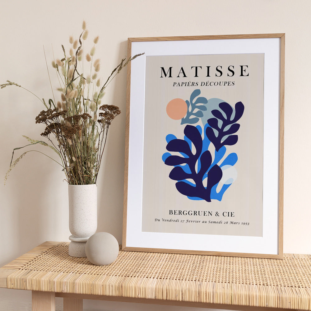 Matisse floral poster 5 - Art Exhibition Print by Vitor Costa