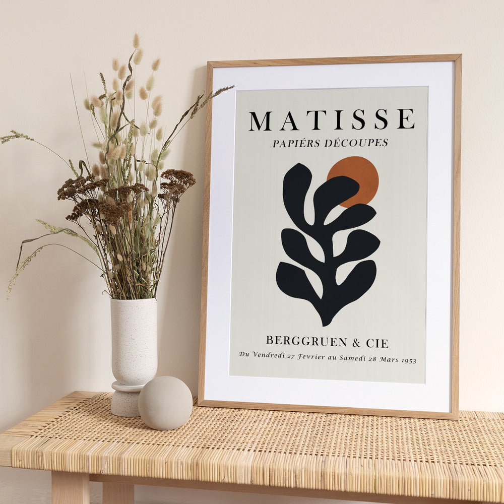 Matisse floral poster 9 - Art Exhibition Print by Vitor Costa