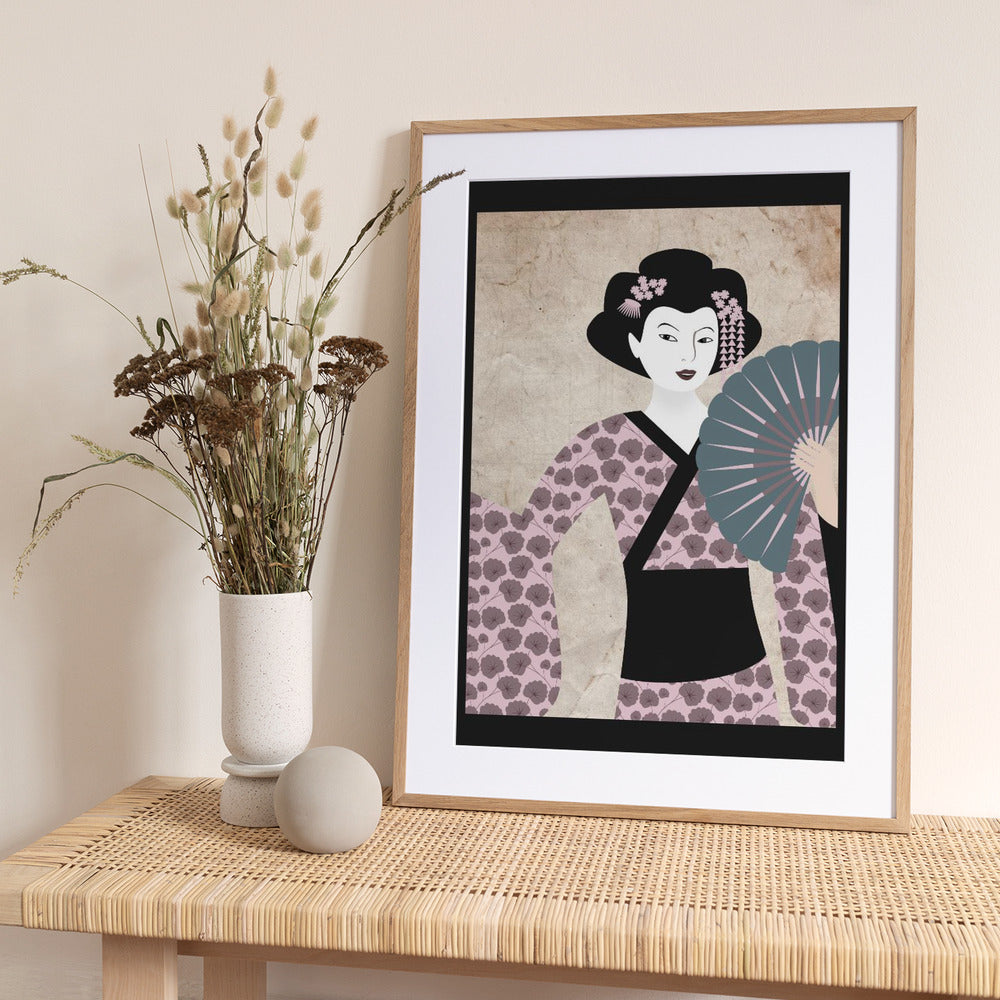 Geisha #1 - Art Print by kathrinmay