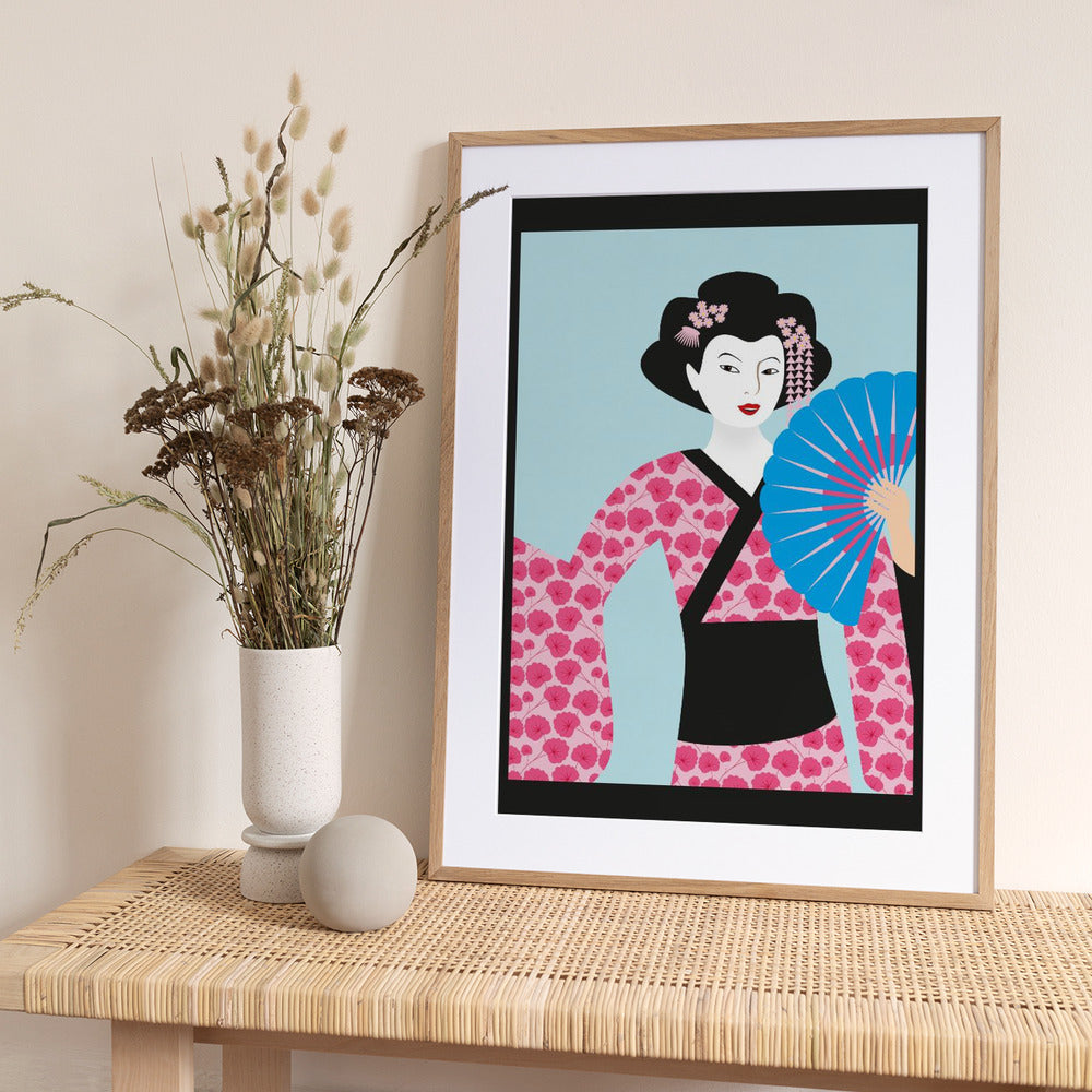 Geisha #2 - Art Print by kathrinmay