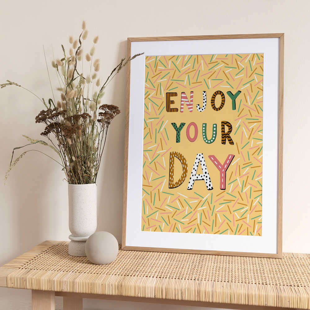 Enjoy your day - Art Print by EMELIEmaria
