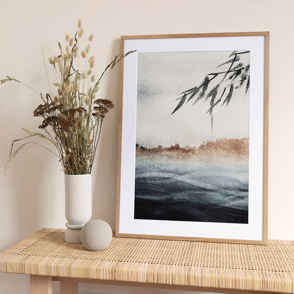 Tranquil Horizon - Art Print by Treechild