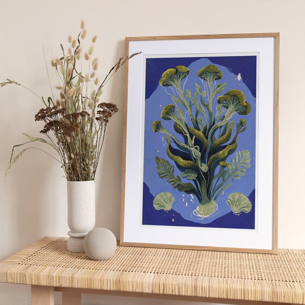 Oceanic Plants - Art Print by THE MIUUS STUDIO