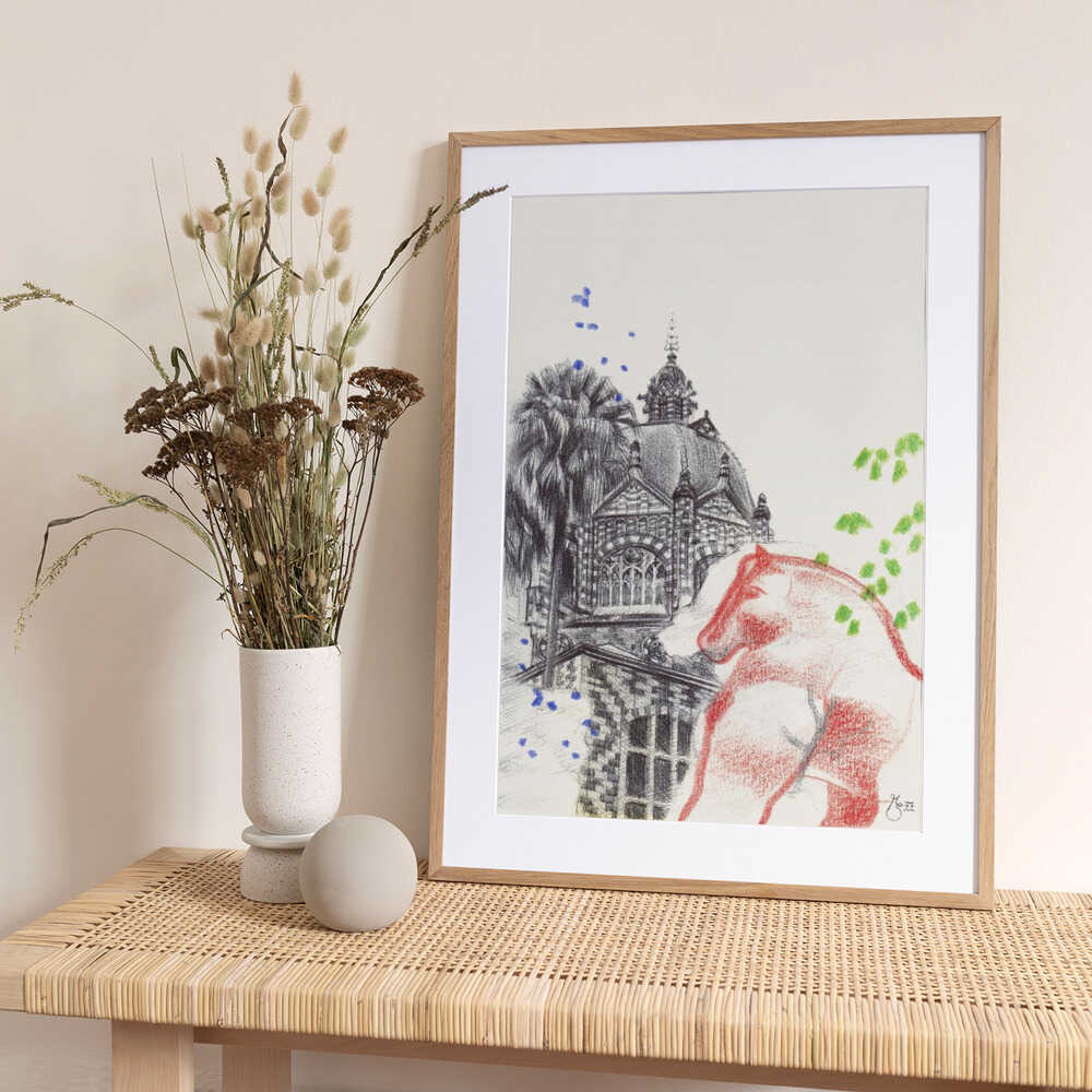 Cathedral Funk - Art Print by Mirjam Schrei