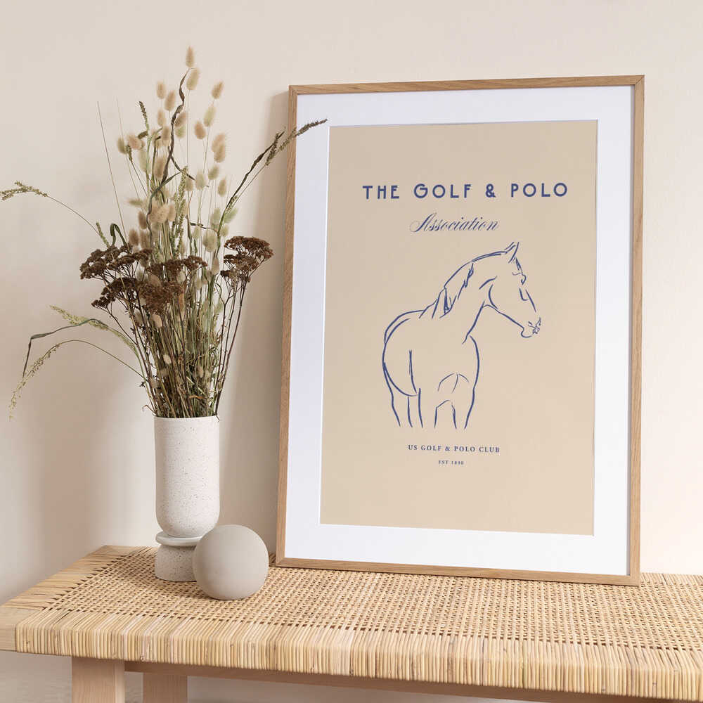 Equestrian Elegance - Art Print by Treechild