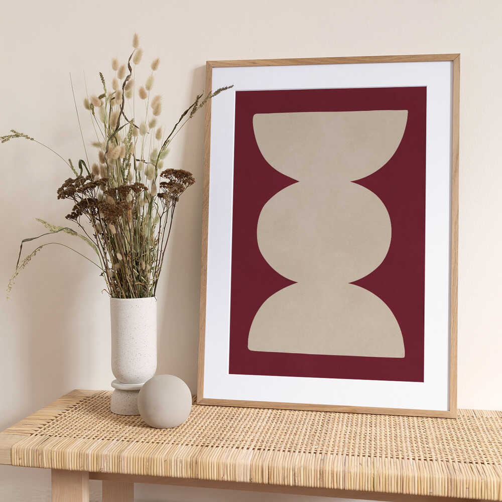 Curved Symmetry - Art Print by Vitor Costa