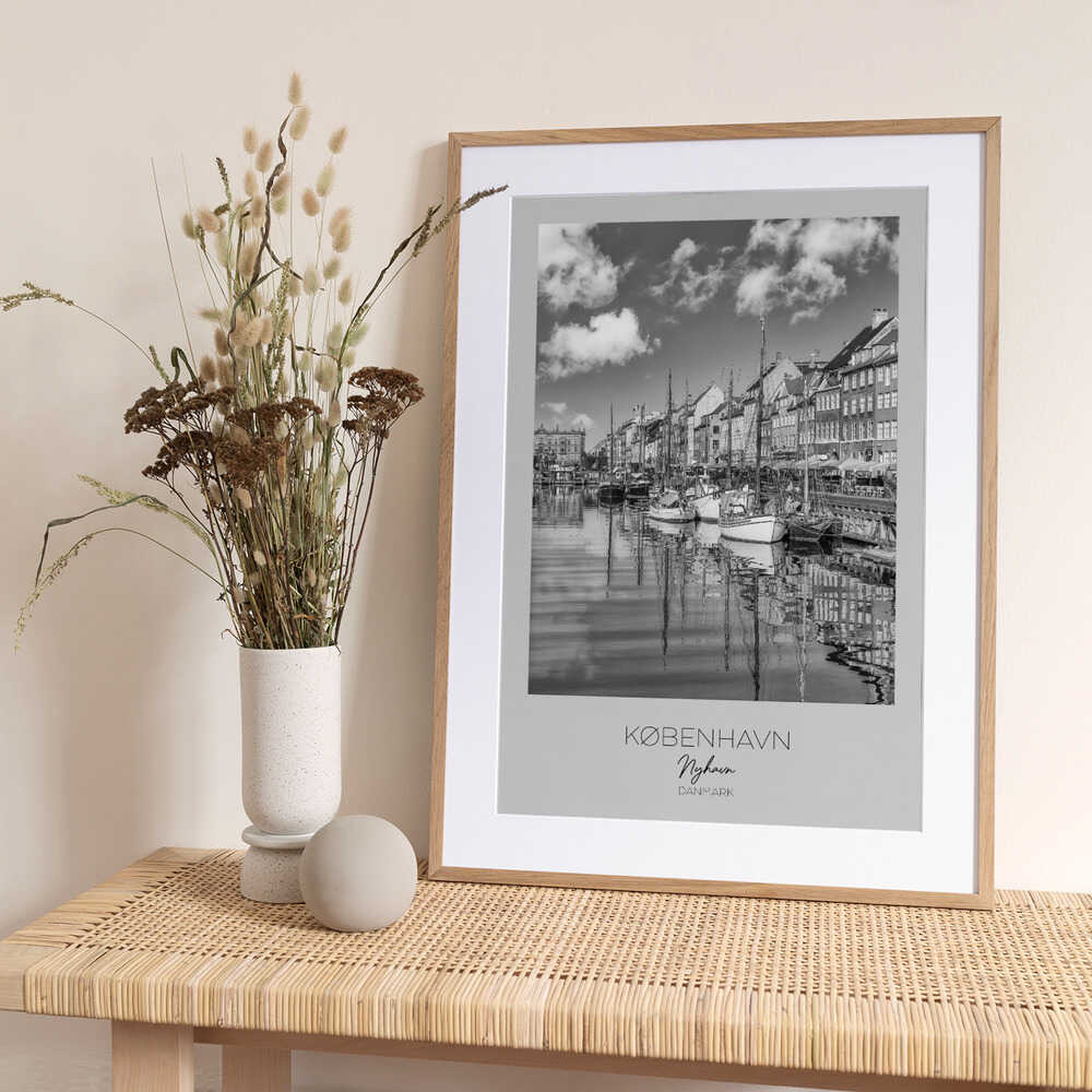 Iconic Waterfront Architecture - Art Print by Melanie Viola Travel Poster