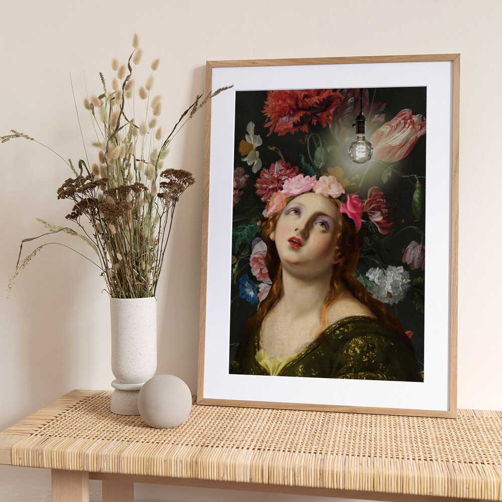 The Unbearable Being of Lightness - Art Print by Marja van den Hurk