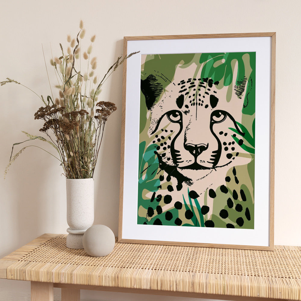 Jungle Gaze - Art Print by casa cartissi