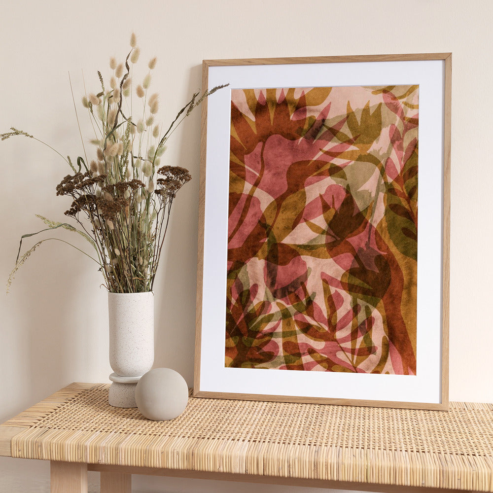 Tropical Camouflage - Art Print by casa cartissi