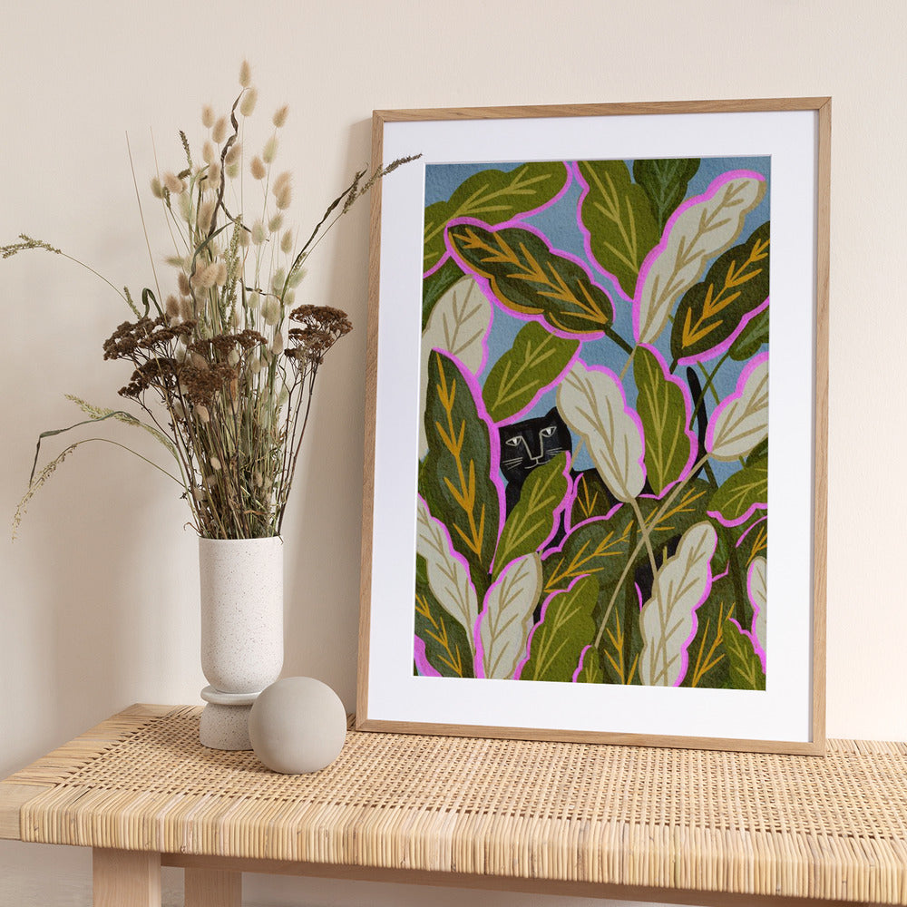 Black panther - Art Print by Nikita Jariwala