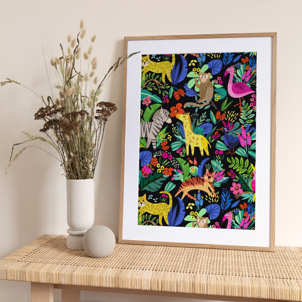 Jungle Harmony - Art Print by Marusha Belle