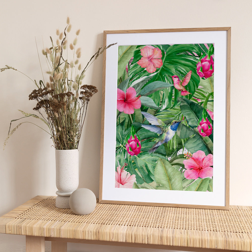 Tropical Symphony - Art Print by Elizabeth C