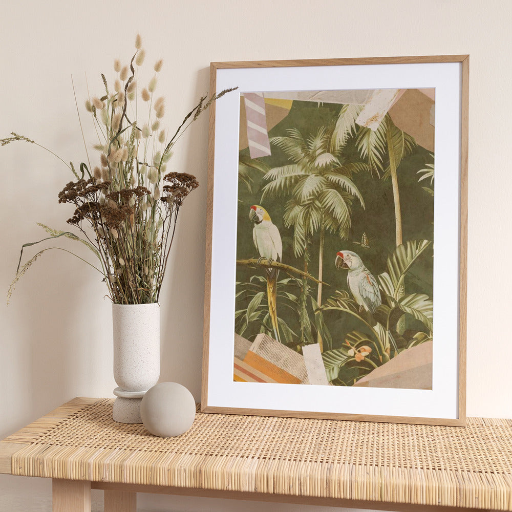 Green Depths - Art Print by Aylin Demir