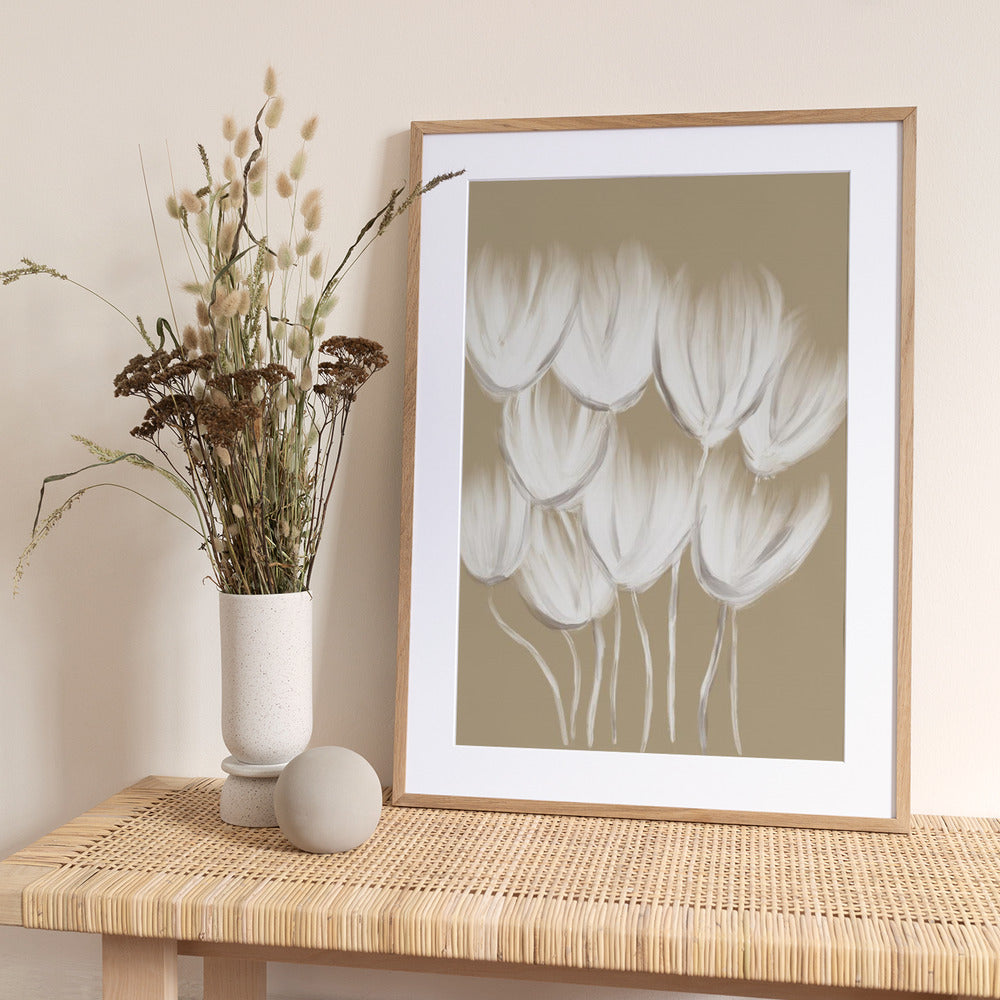 Modern Flowers - Art Print by THE MIUUS STUDIO