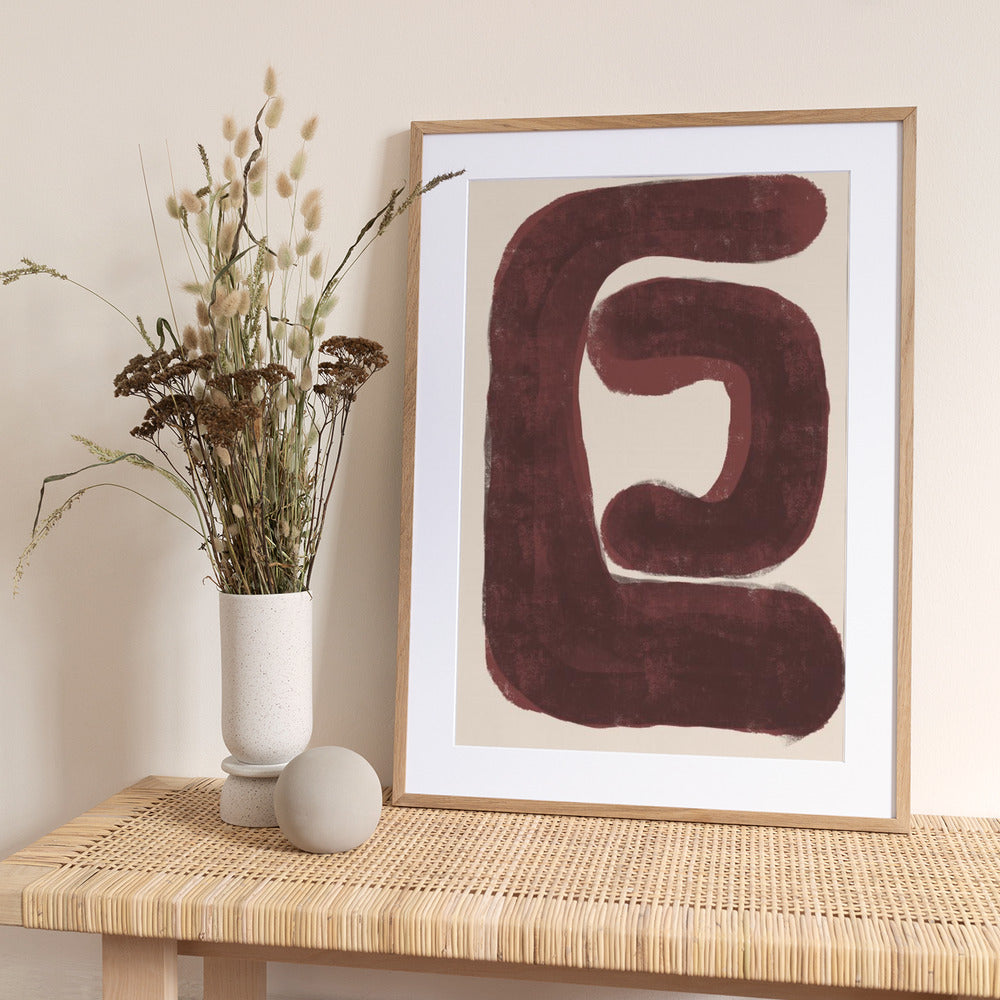 Abstract Shape No.4 - Art Print by THE MIUUS STUDIO