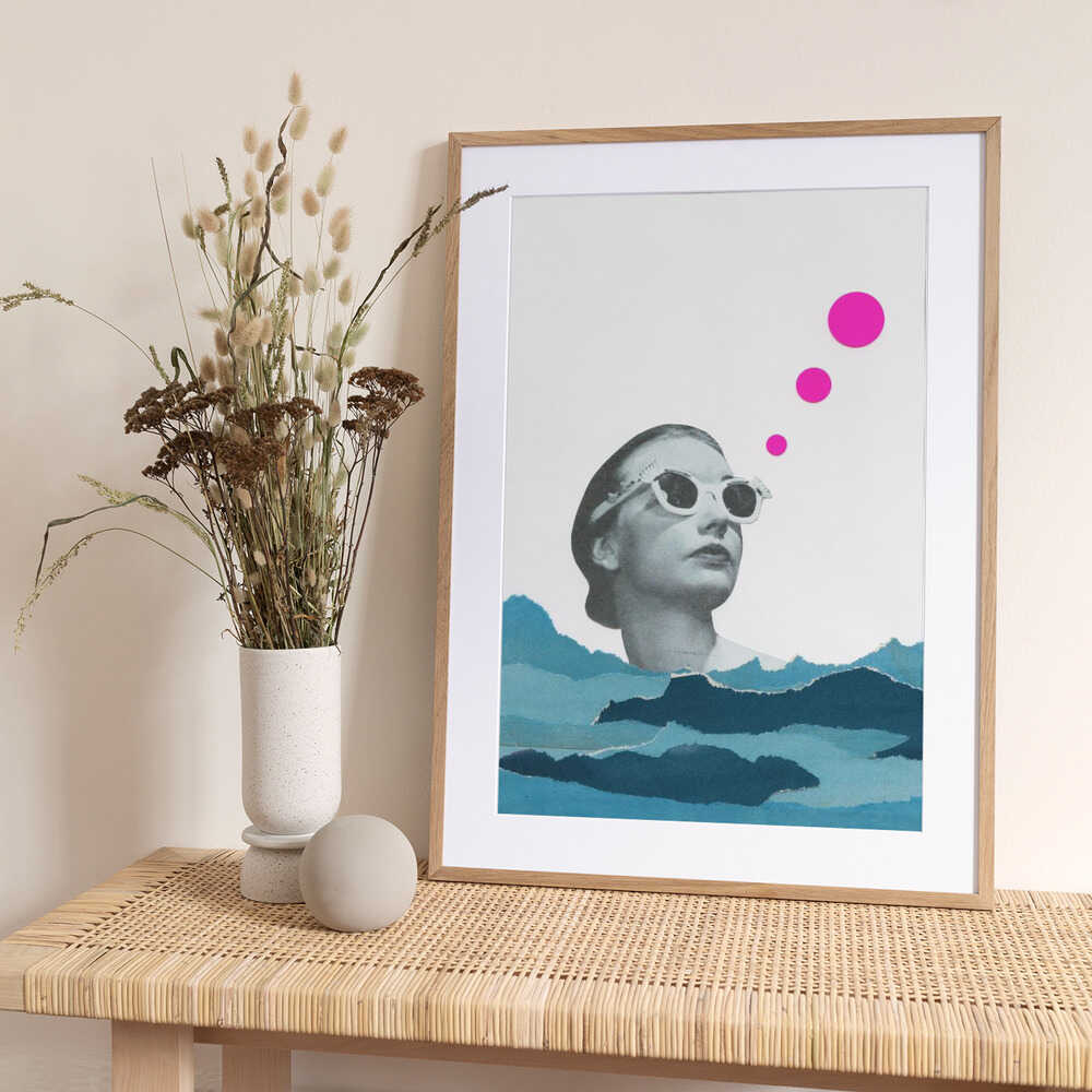 Catching Rays - Art Print by Cassia Beck