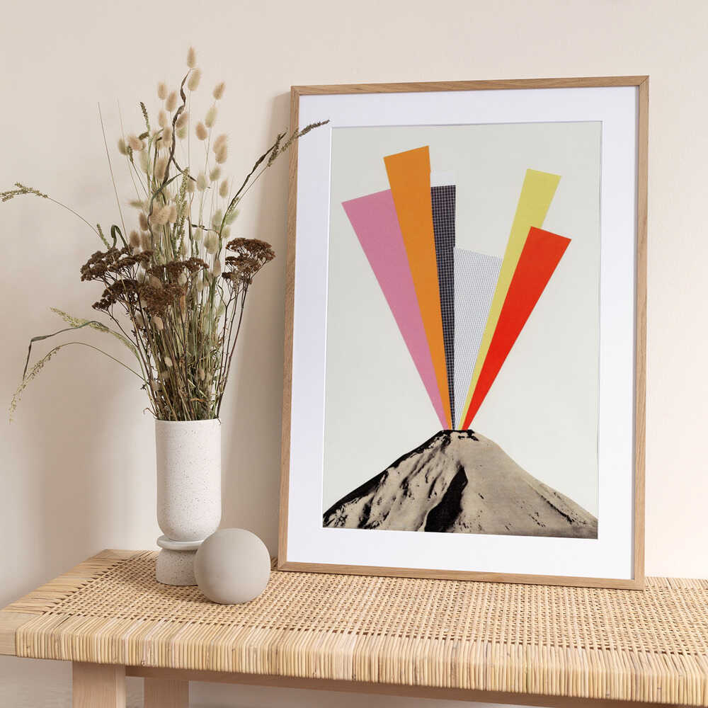 Eruption - Art Print by Cassia Beck