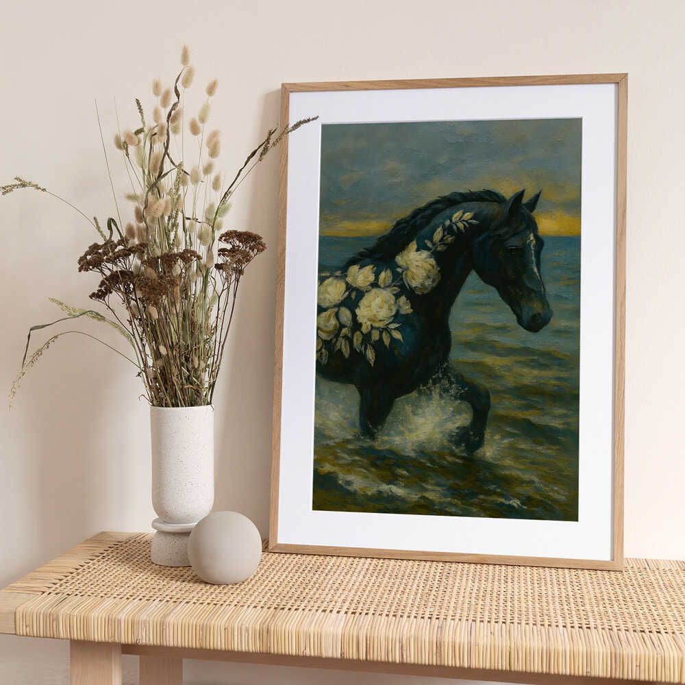 Midnight Rider - Art Print by HUGO