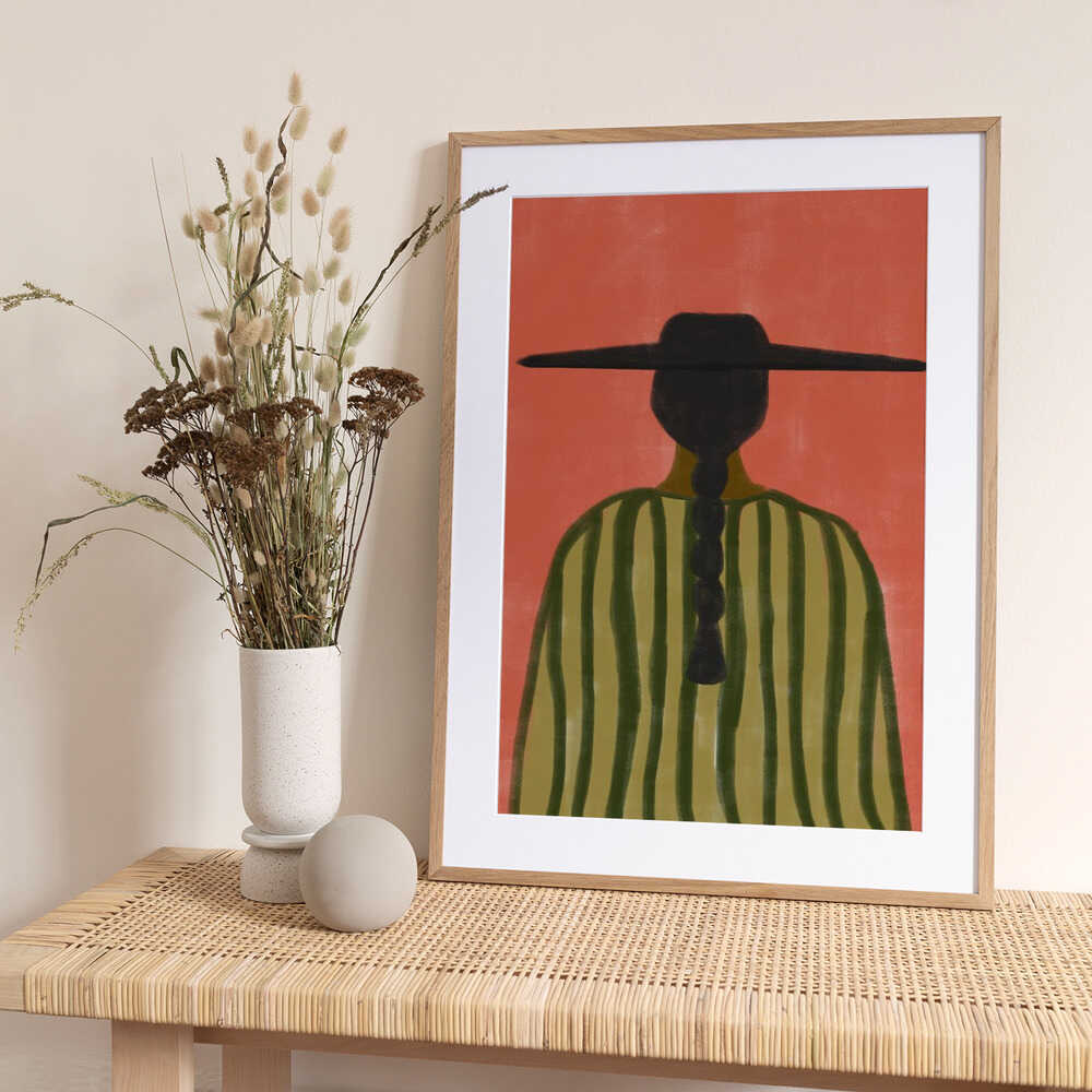 Southwester Woman No.2 - Art Print by THE MIUUS STUDIO