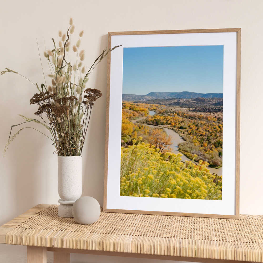 Abiquiu In Autumn IX on Film - Art Print by Bethany Young