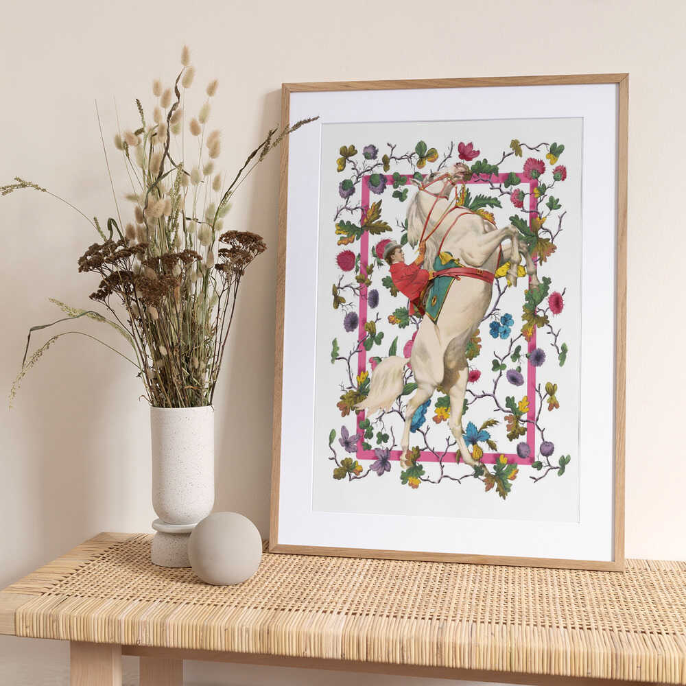 La Cavalière - Art Print by Marja van den Hurk