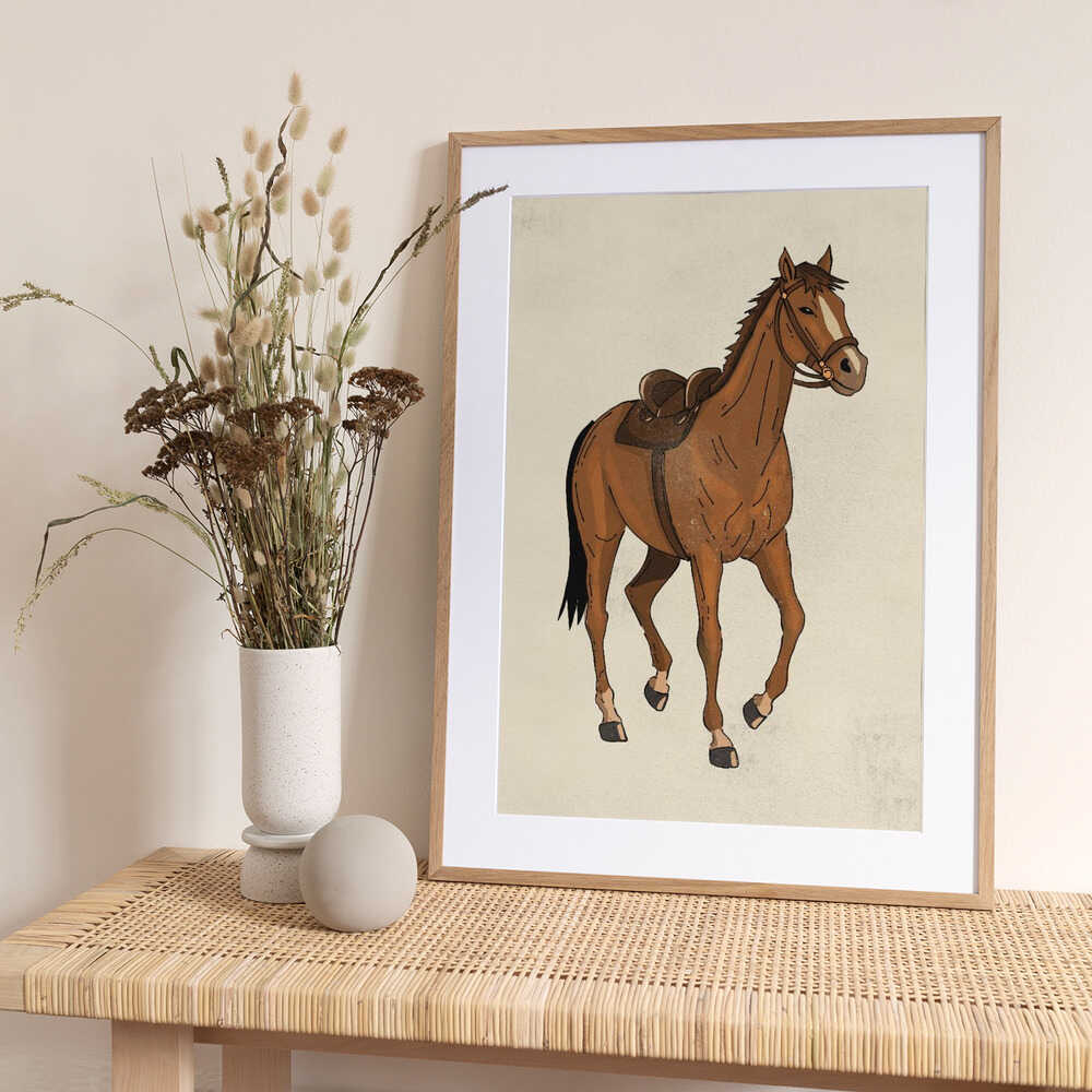 Horse - Art Print by Nicholas