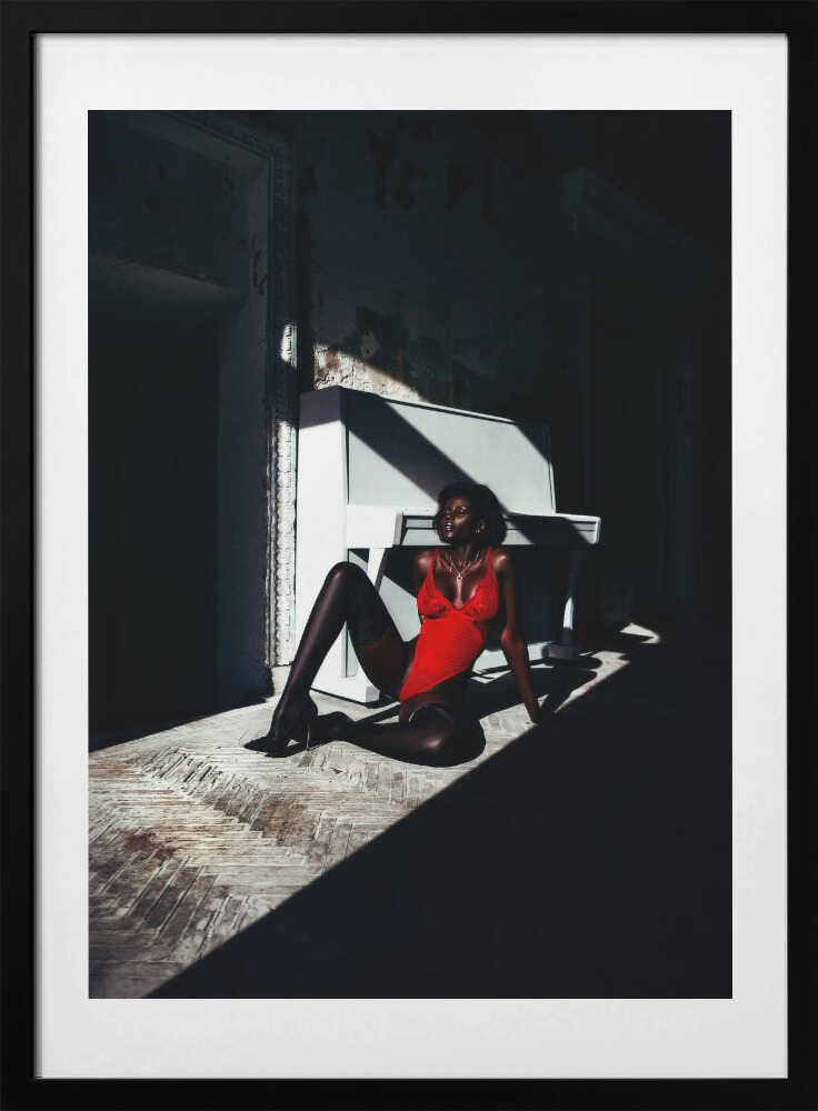Shadowed Elegance - Photo Art Print by Ruslan Bolgov