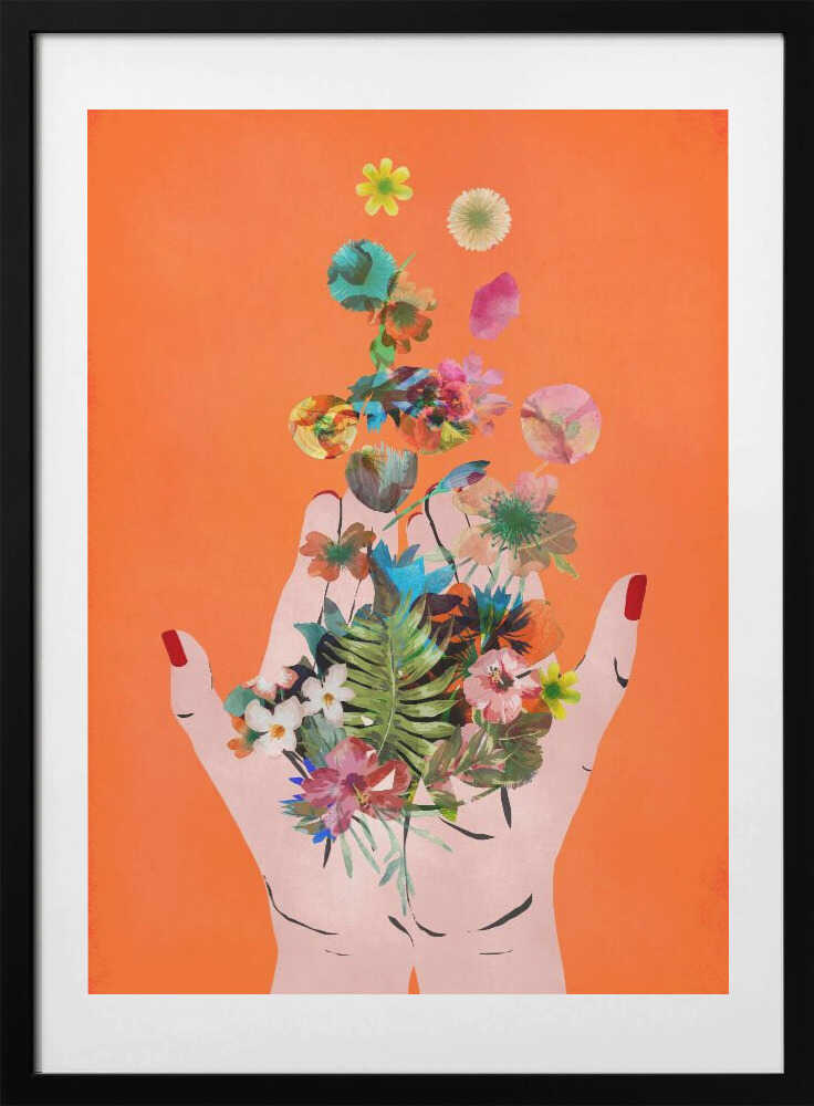 Floral Release - Art Print by Treechild