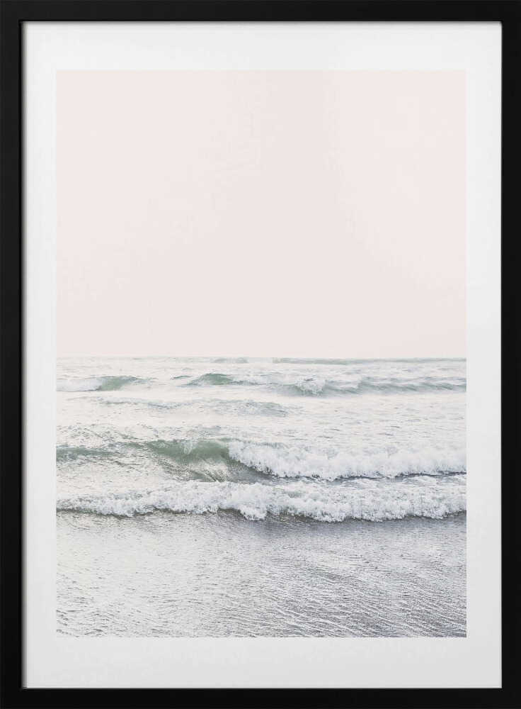 Blush Ocean - Art Print by Kathrin Pienaar