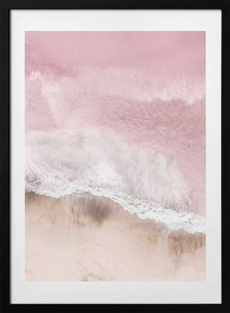 Pink Sea - Art Print by Kathrin Pienaar