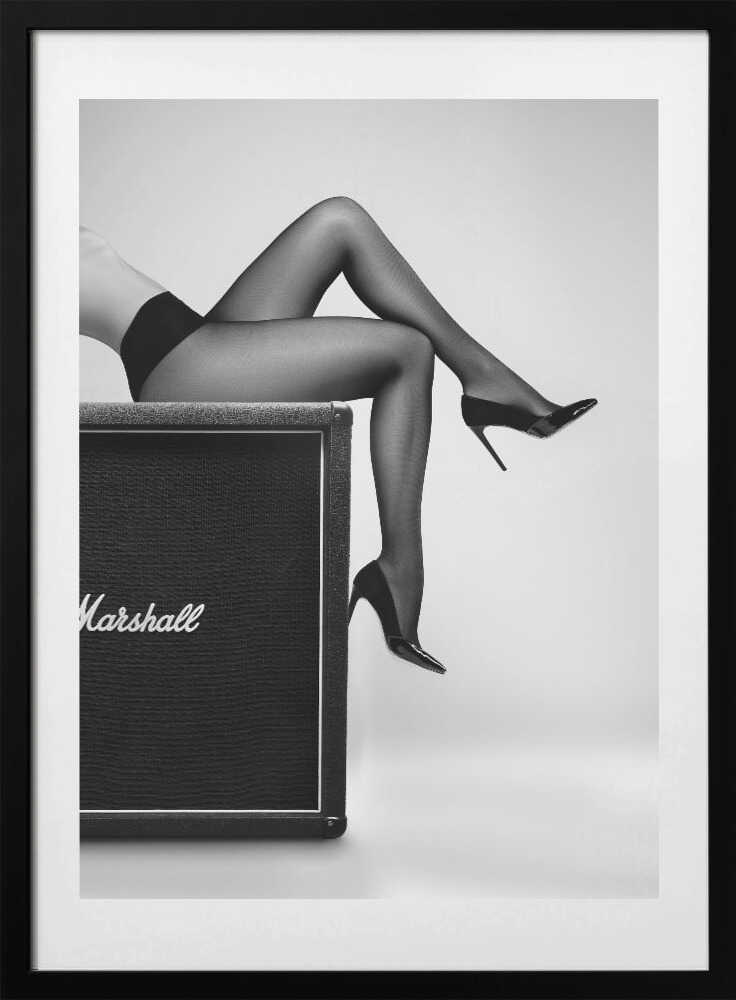 Rock n Legs - Photo Art Print by David Drake