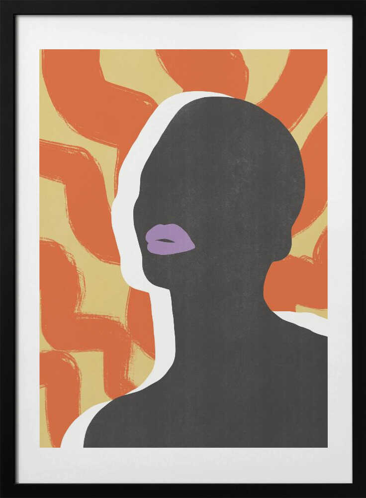 Anonymous Portrait In the Sun - Art Print by Little Dean