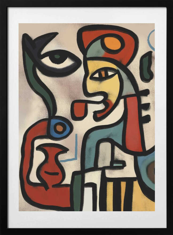 Abstract Visions - Art Print by Little Dean