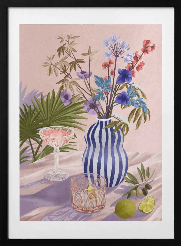 Lilac Summer - Art Print by Goed Blauw