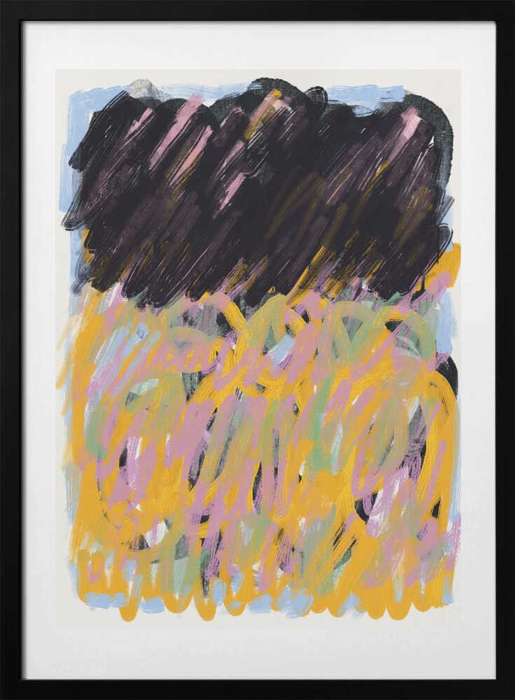 Scribble expression - Art Print by Little Dean