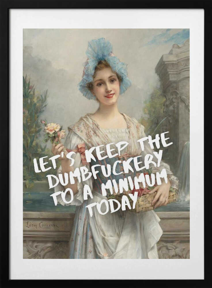 Witty Elegance - Art Print by Athene Fritsch