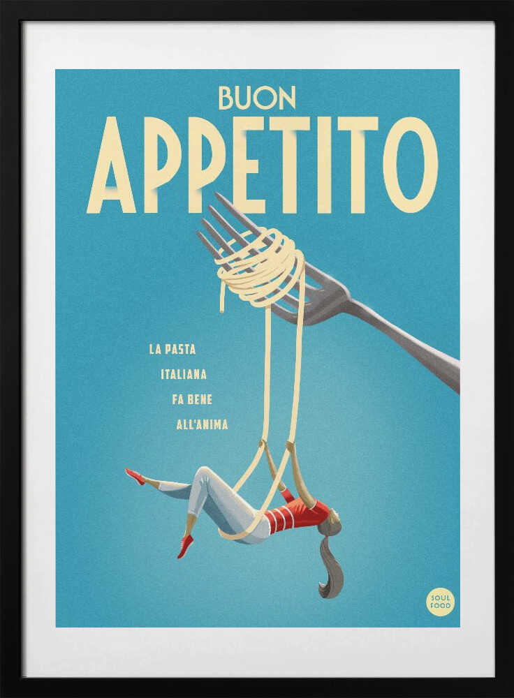Buon Appetito - Art Print by Mark Harrison