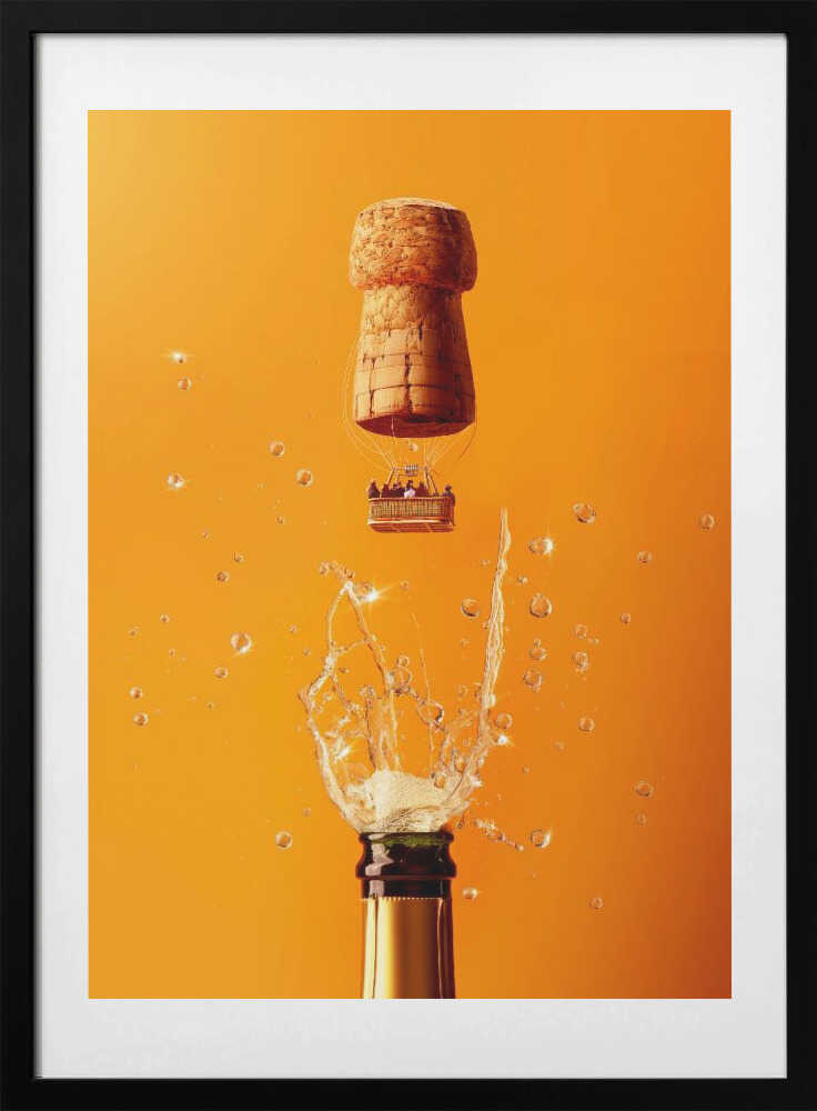 Light Prosecco - Art Print by Artem Pozdniakov